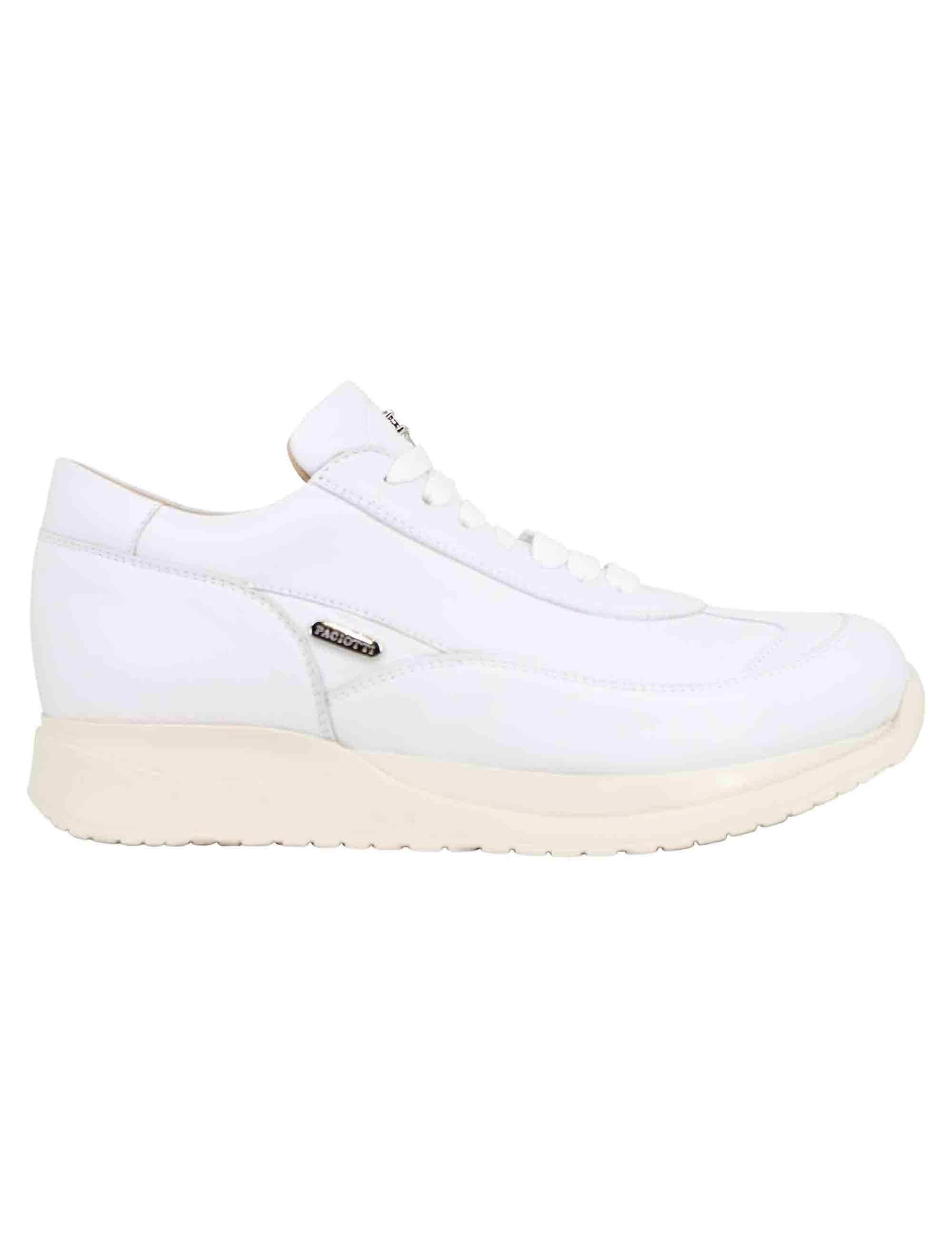 Cesare Paciotti Sneakers uomo in pelle bianca Uomo GU65700T