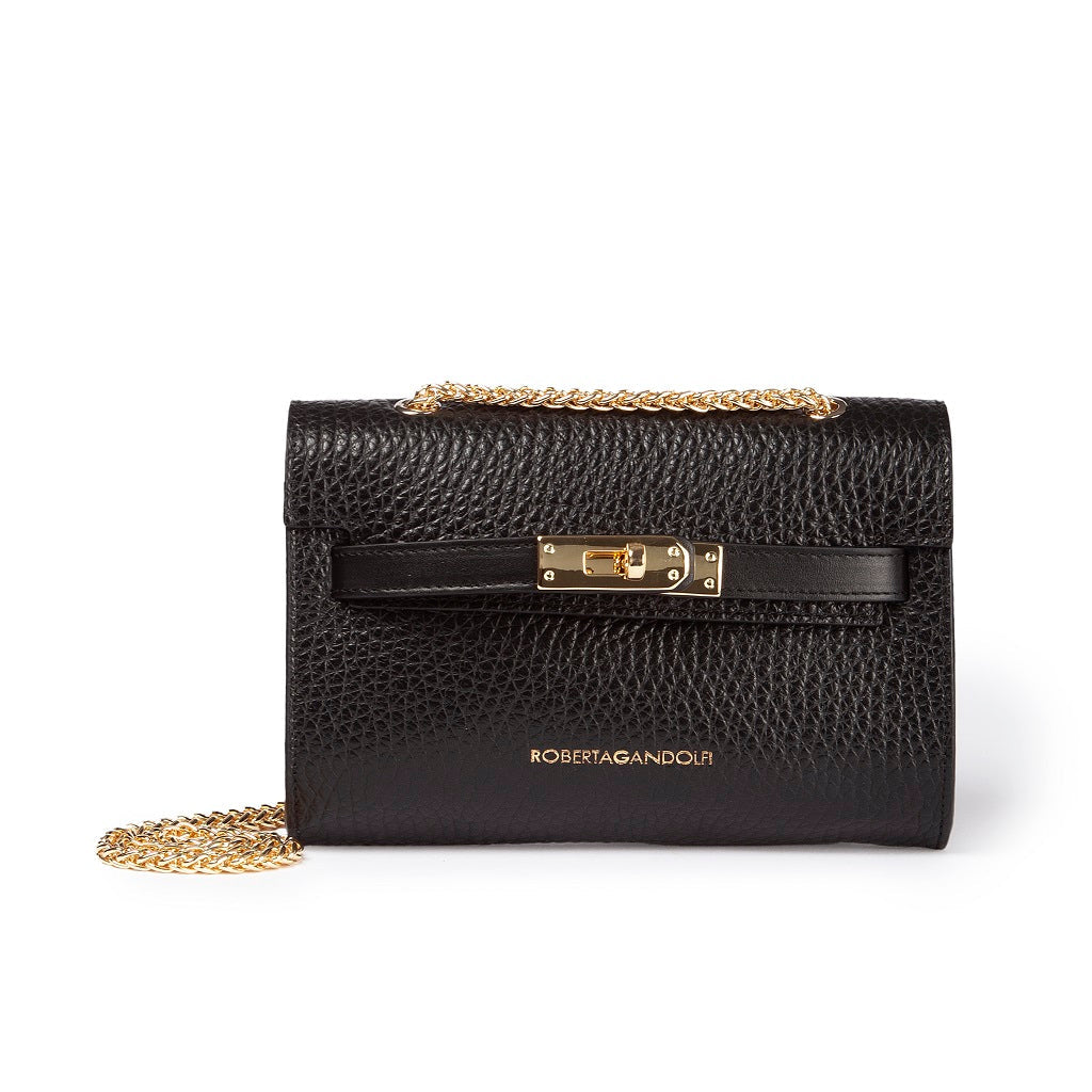 Frida women's bags in black leather