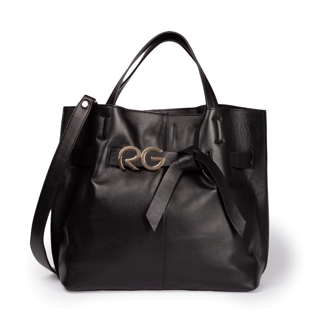 Borse Dafne Large in Pelle Nera