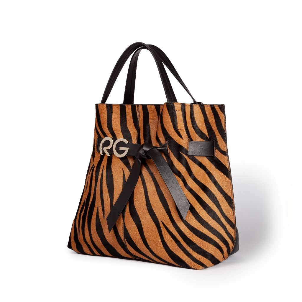 Borse Dafne pony Large in pelle animalier