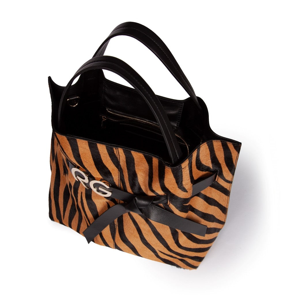 Borse Dafne pony Large in pelle animalier