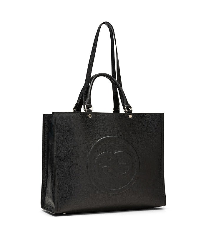 Borse Roberta Large in pelle nera