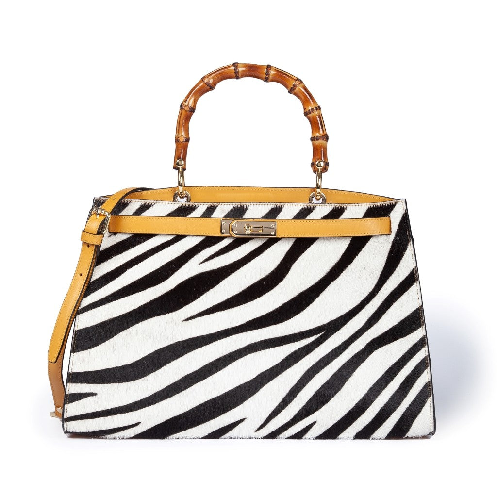 Borse Lola Pony Large in Pelle Animalier - Roberta Gandolfi