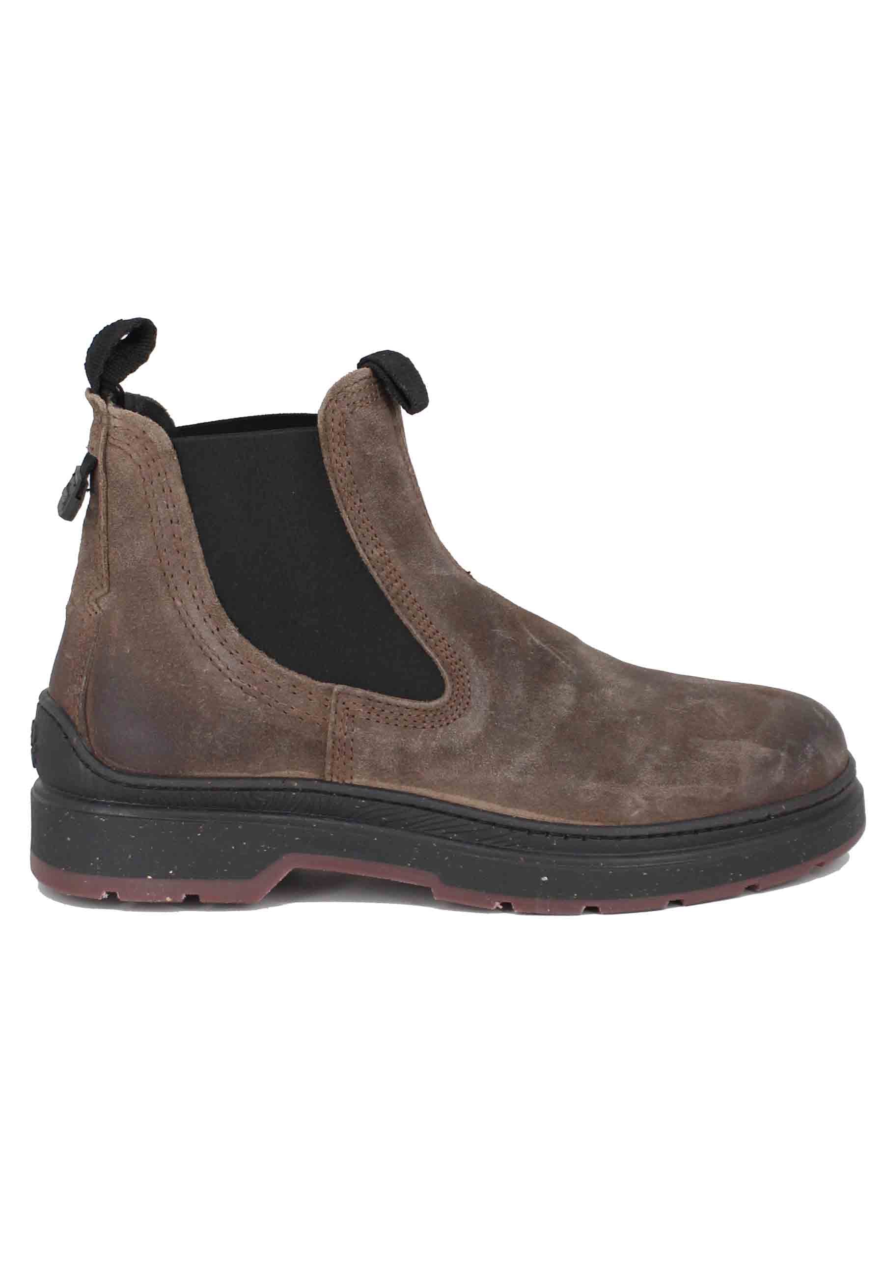 Men's chelsea boot in vintage taupe Red Rock Suede