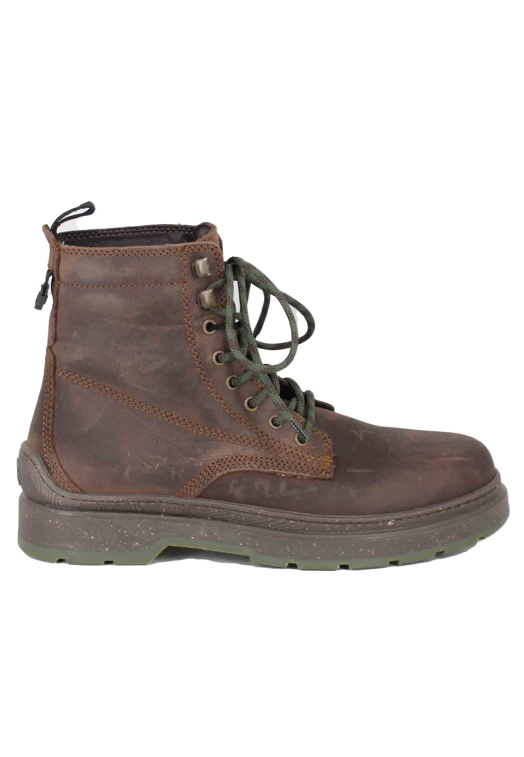 Bottines amphibies pour hommes en cuir vintage marron Red Rock Boot