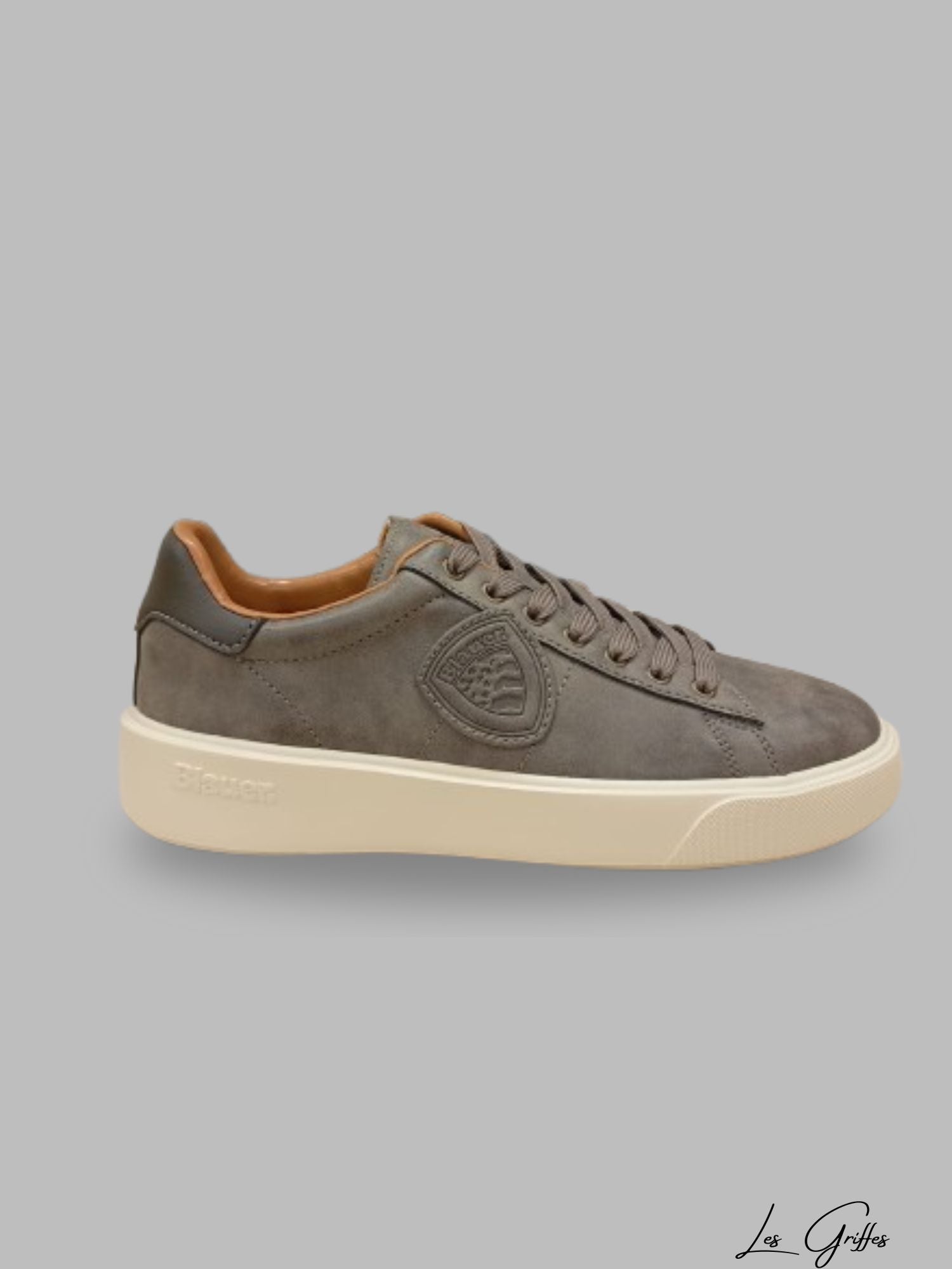 Sneakers uomo in similpelle