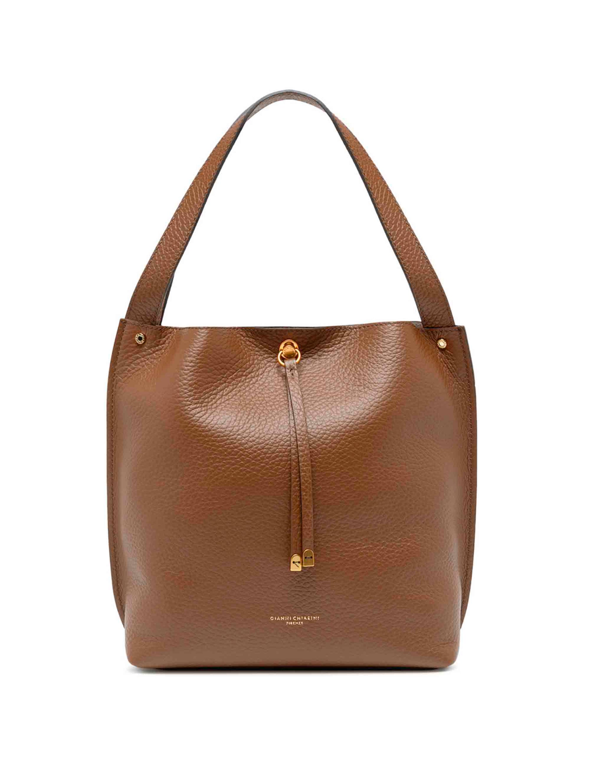 Egle women's shoulder bags in beaver leather