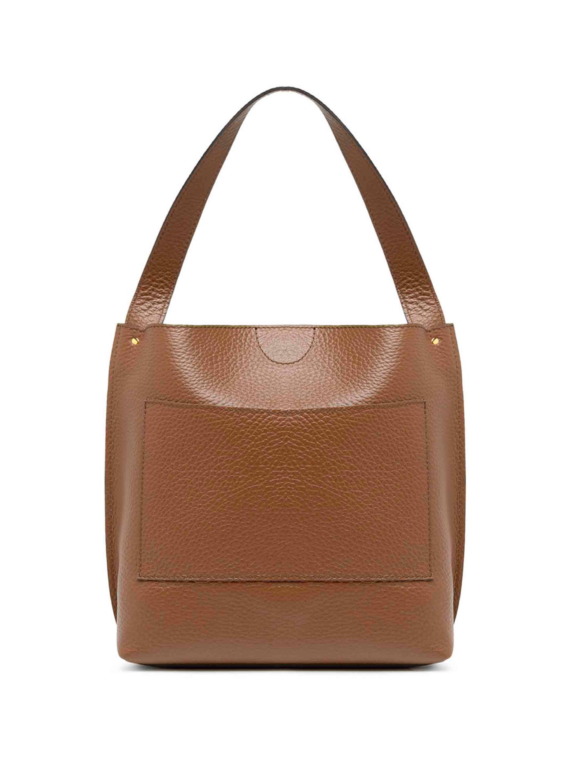 Egle women's shoulder bags in beaver leather