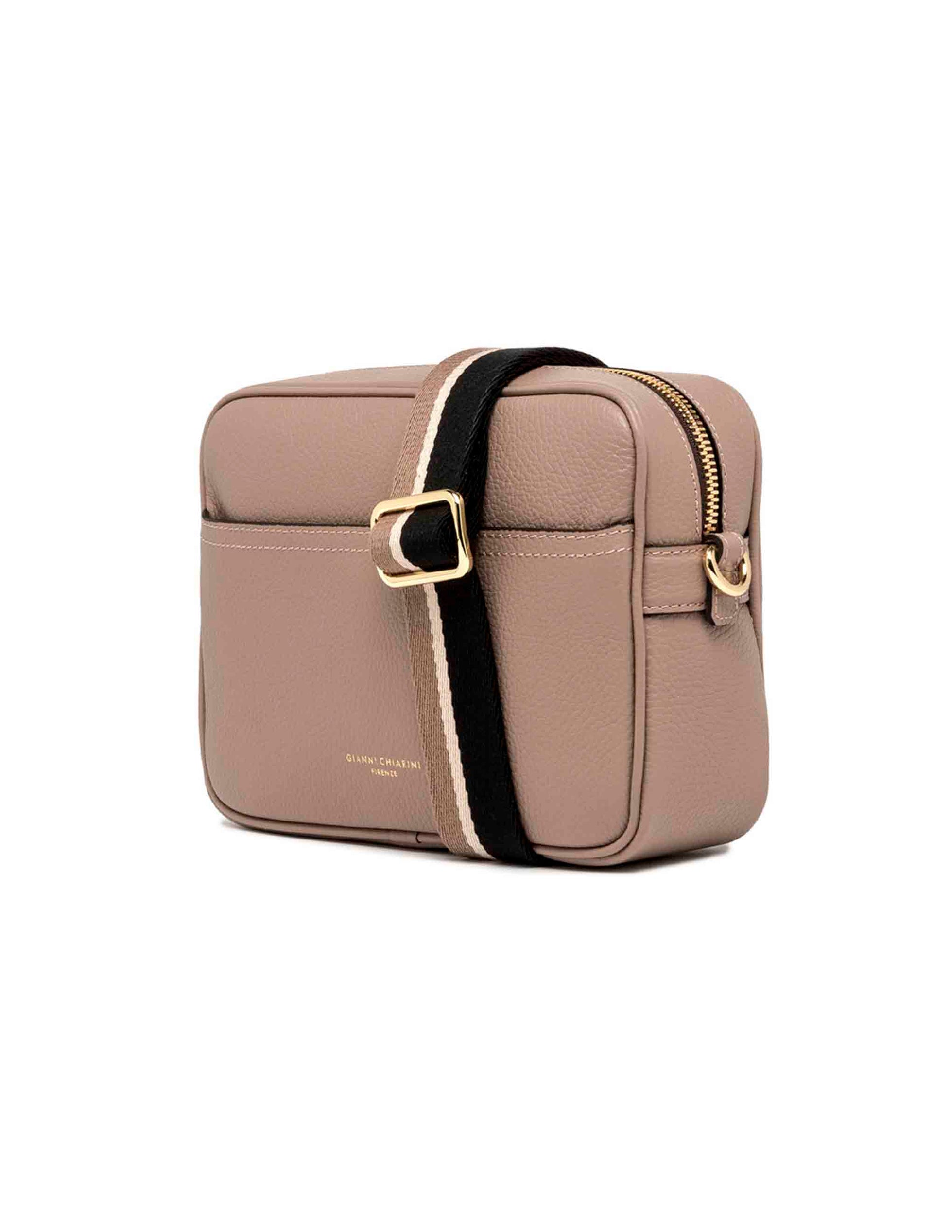 Women's Nina Shoulder Bags in Taupe Leather