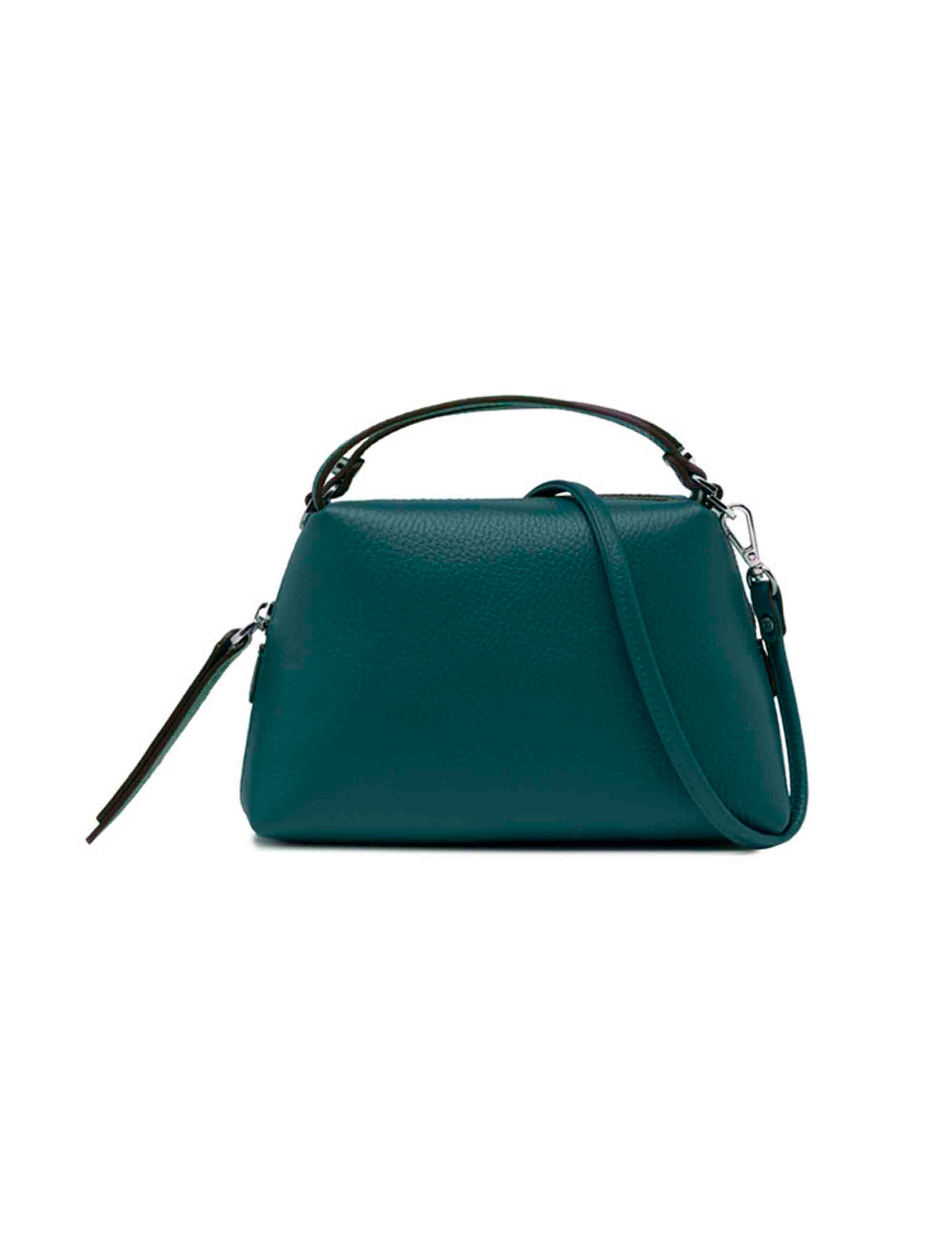 Women's shoulder bags Alifa in petrol leather