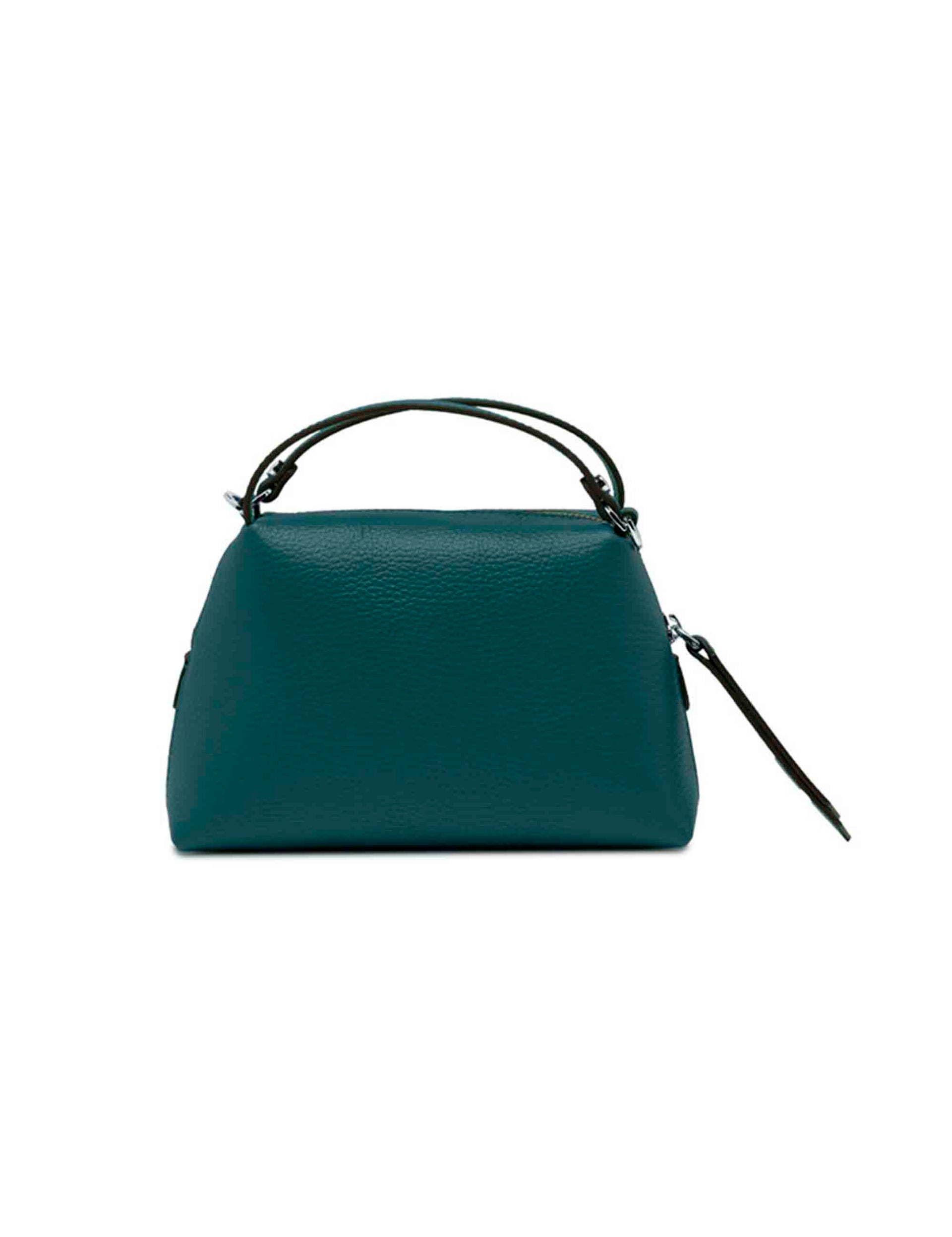 Women's shoulder bags Alifa in petrol leather