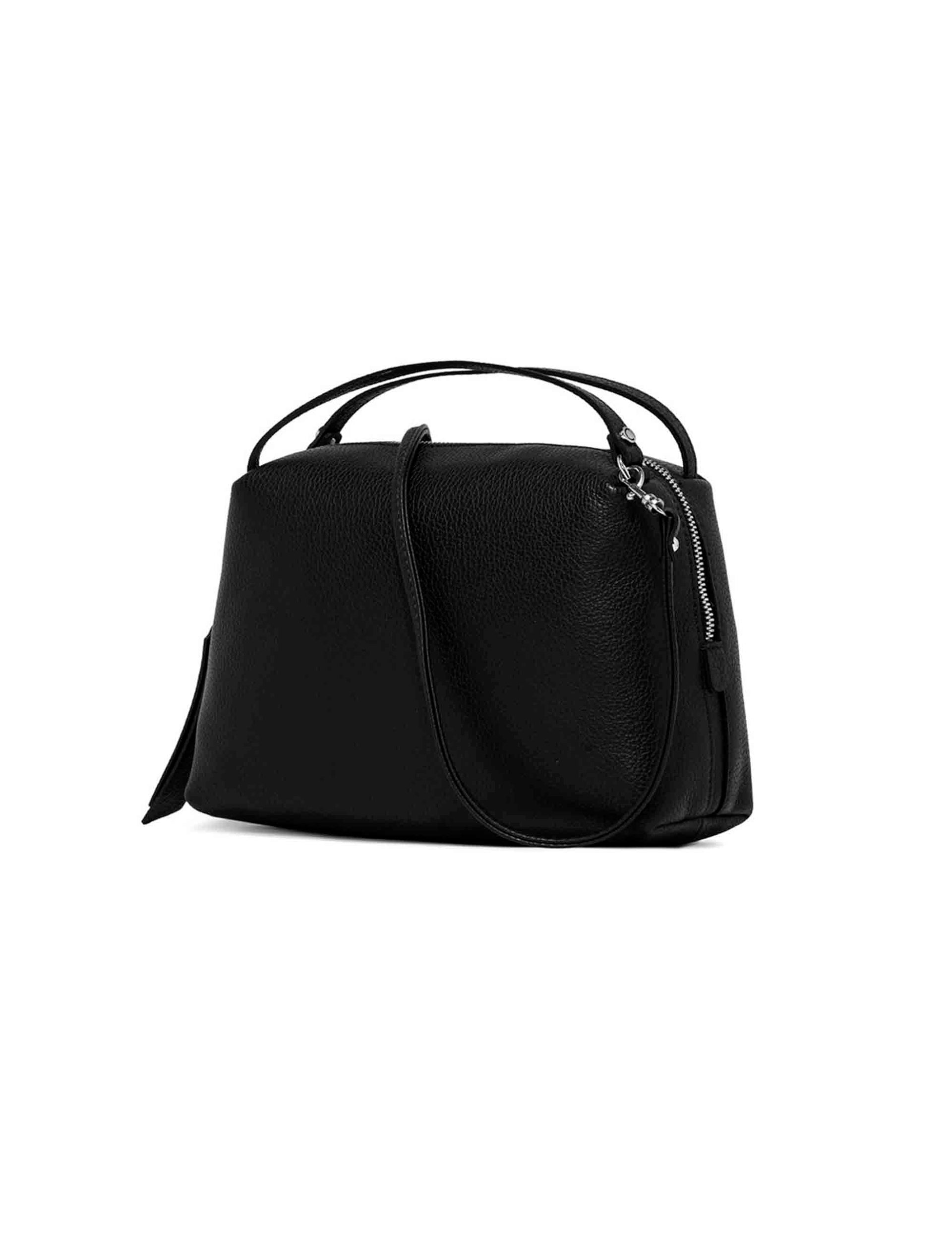 Alifa women's shoulder bags in black leather