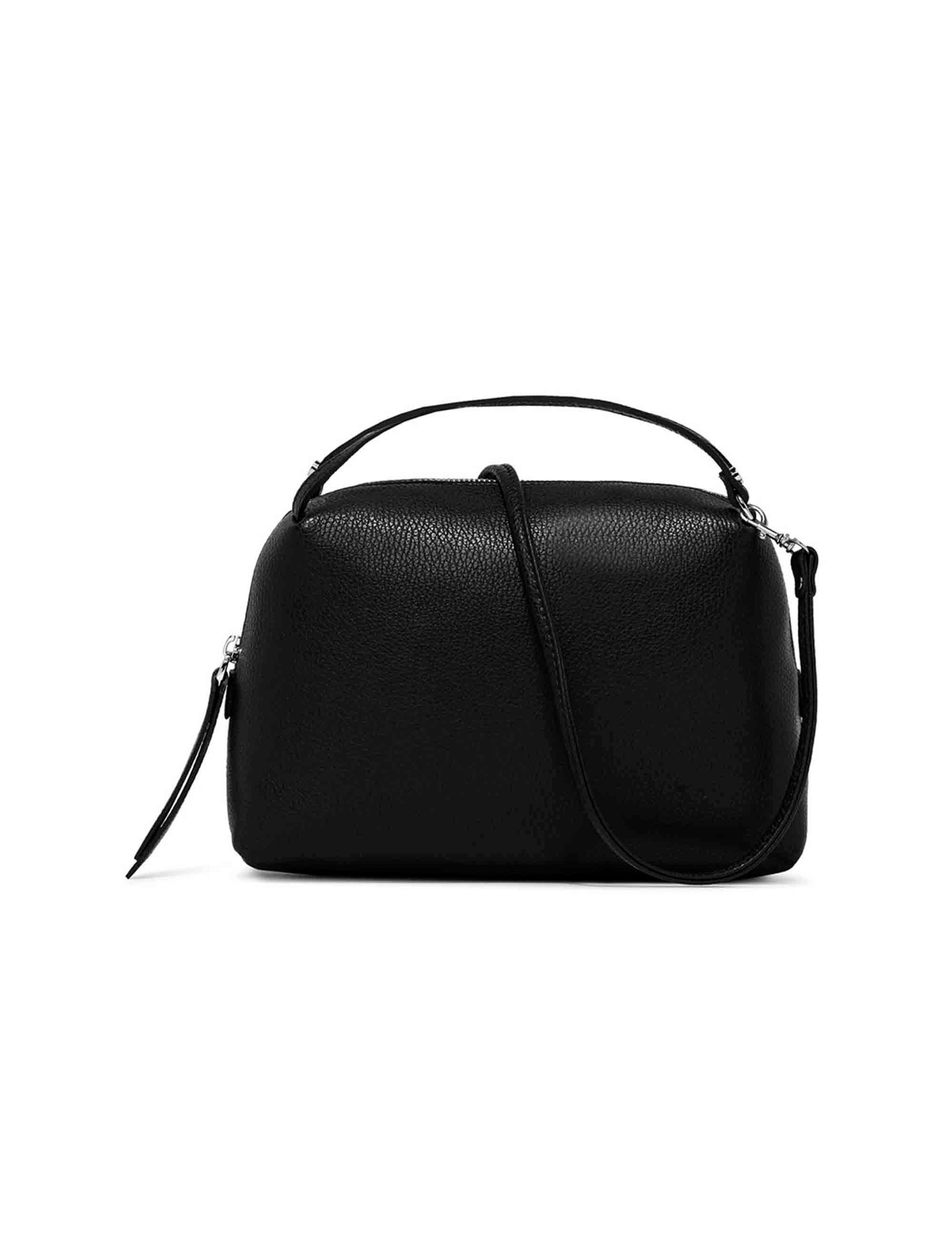 Alifa women's shoulder bags in black leather