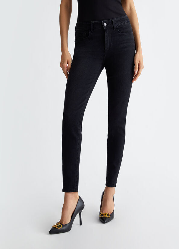 Jeans skinny in cotone stretch