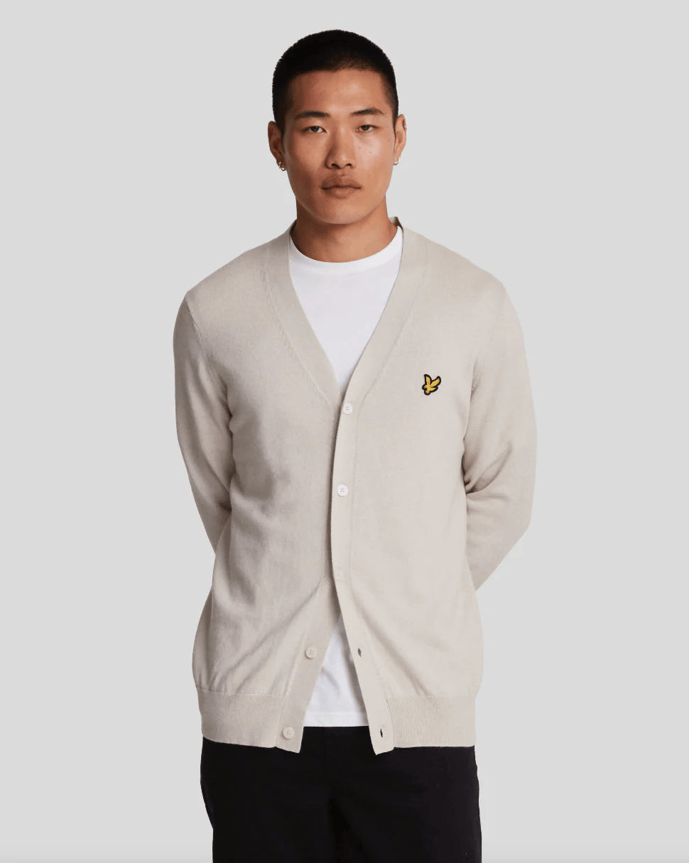 Cardigan uomo bianco