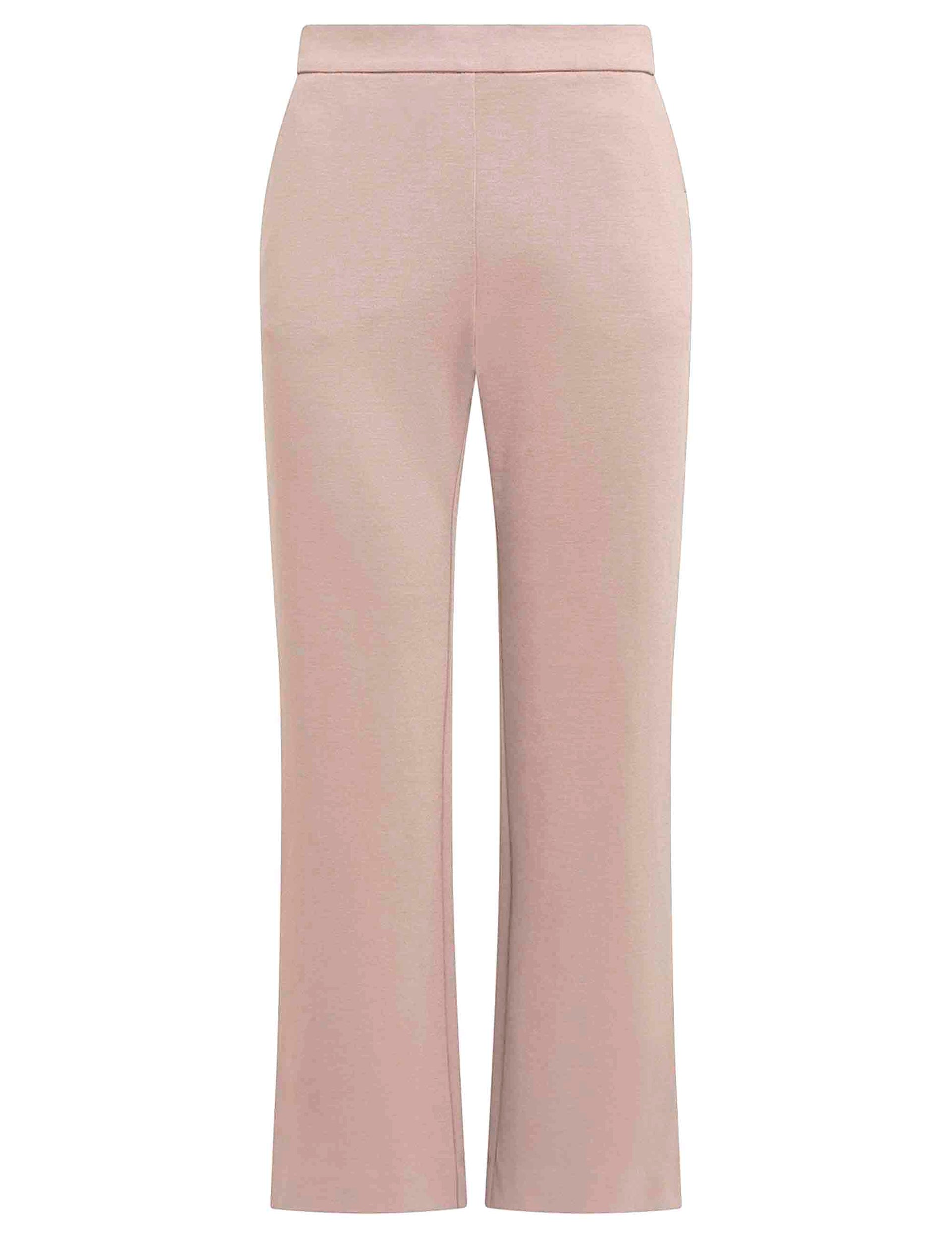 Pantaloni donna Comfy in jersey off white