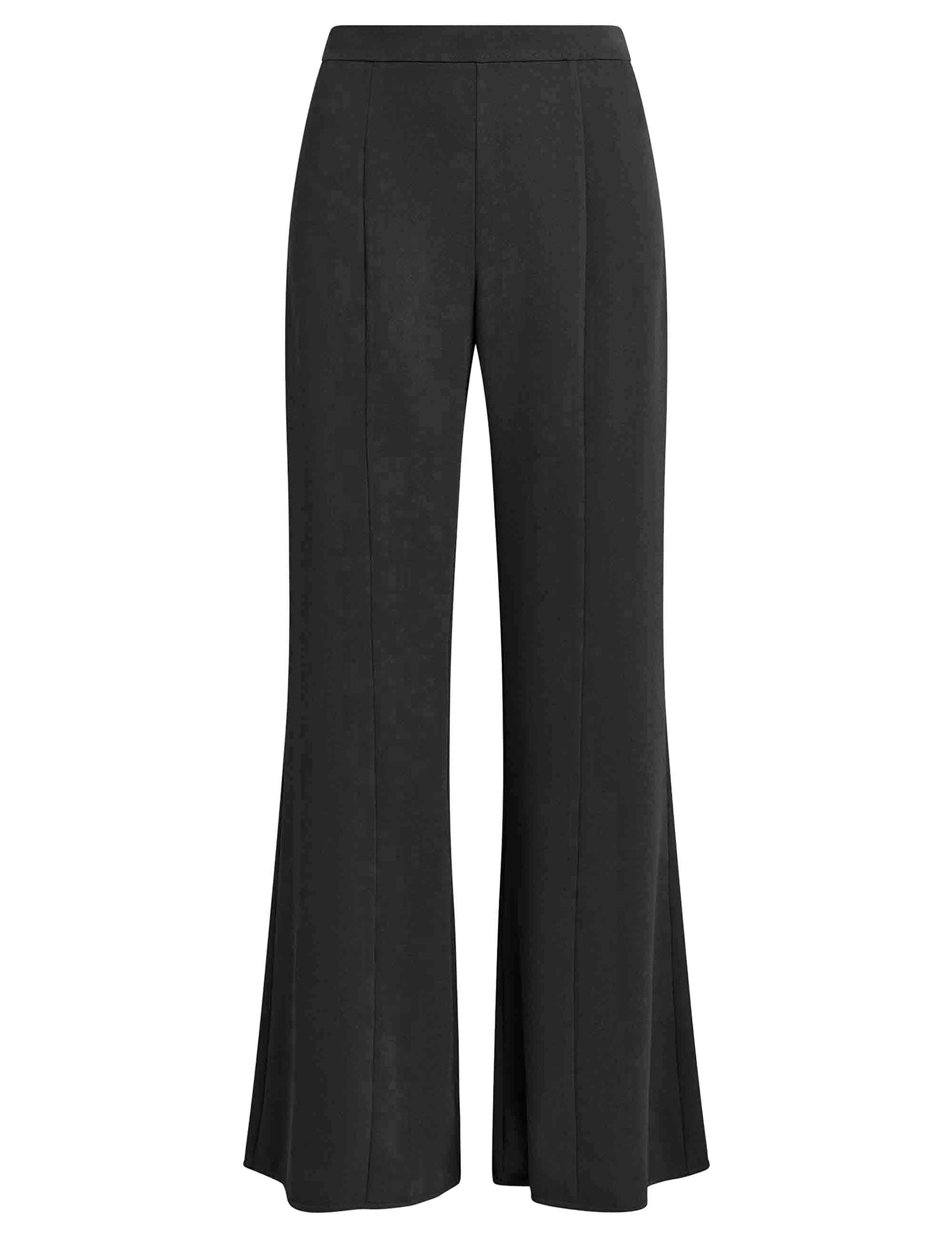 Pantaloni donna Sable in crepe nero