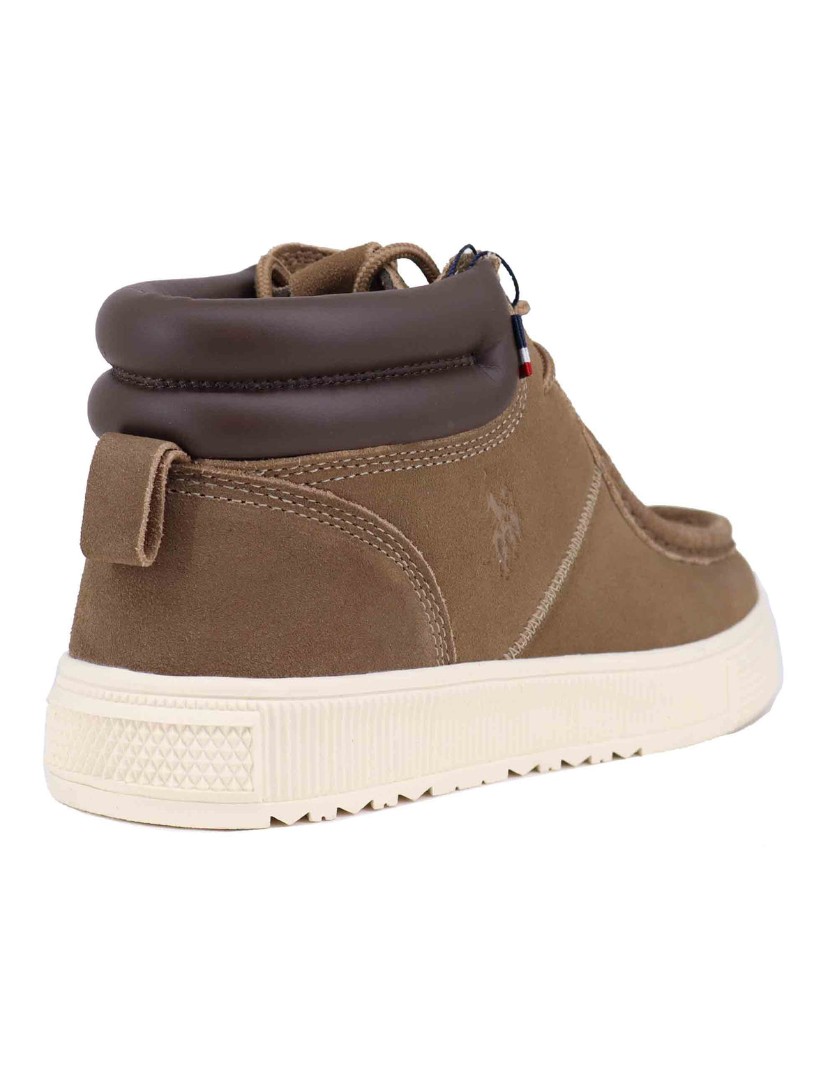 Stivaletti vegan uomo in eco camoscio cuoio BAYAR003M DSY2/TA U.S. Polo Assn. 