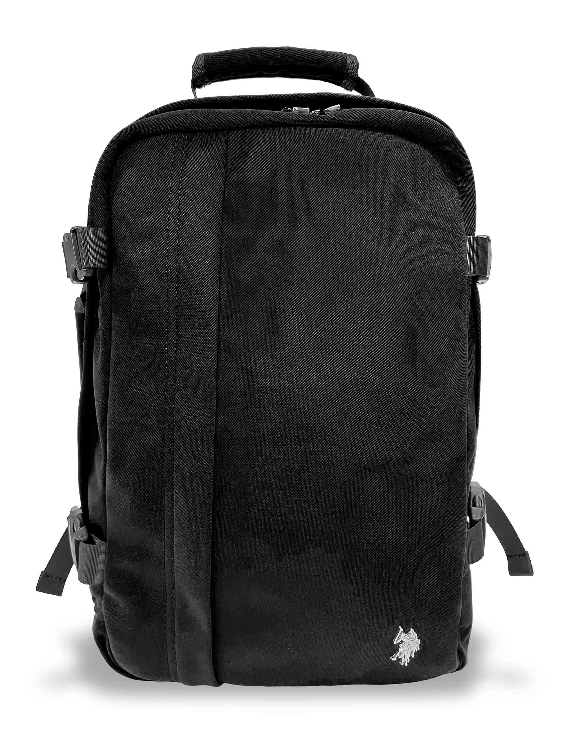 Cabin men's backpacks in black nylon