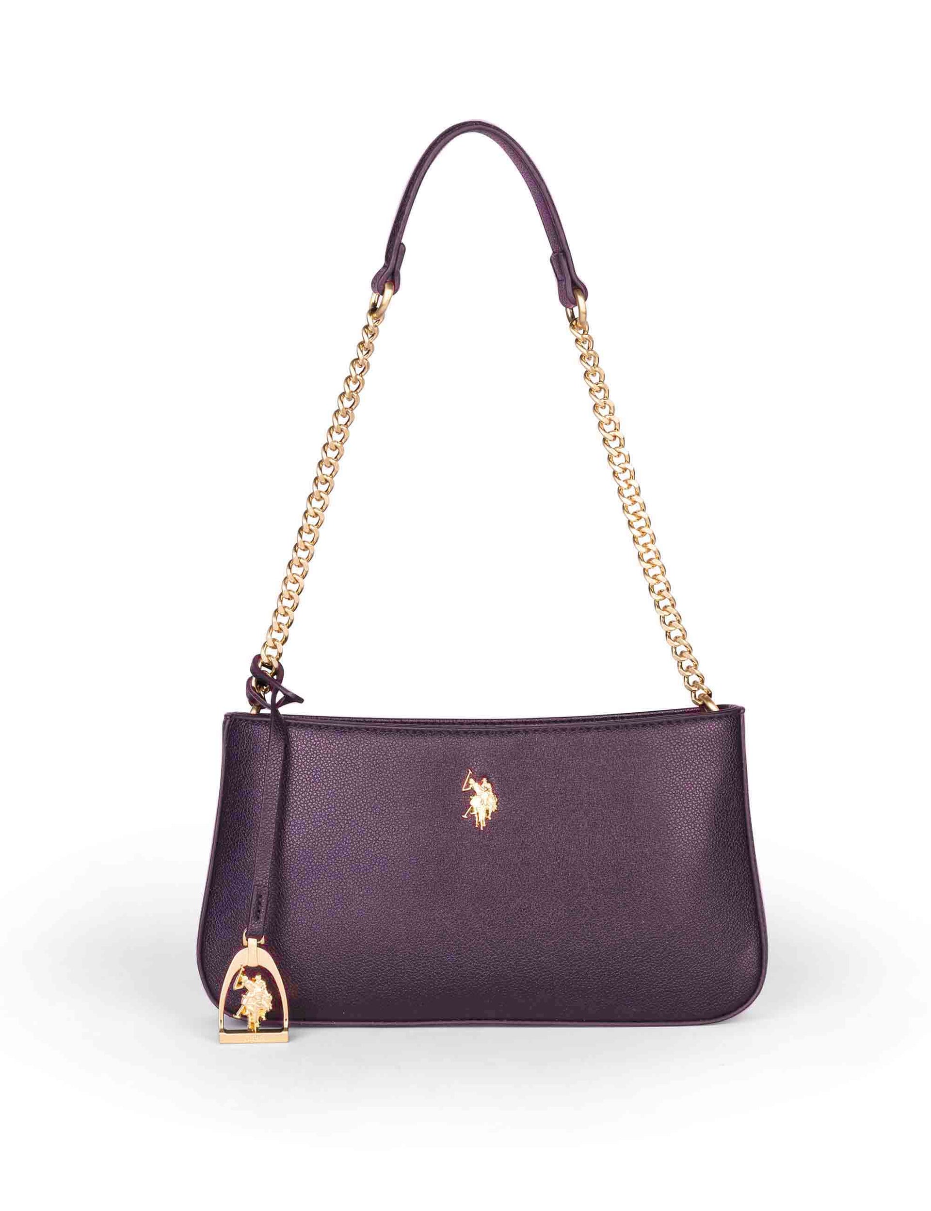 Jones Women's Clutch Bags in Purple Eco Leather