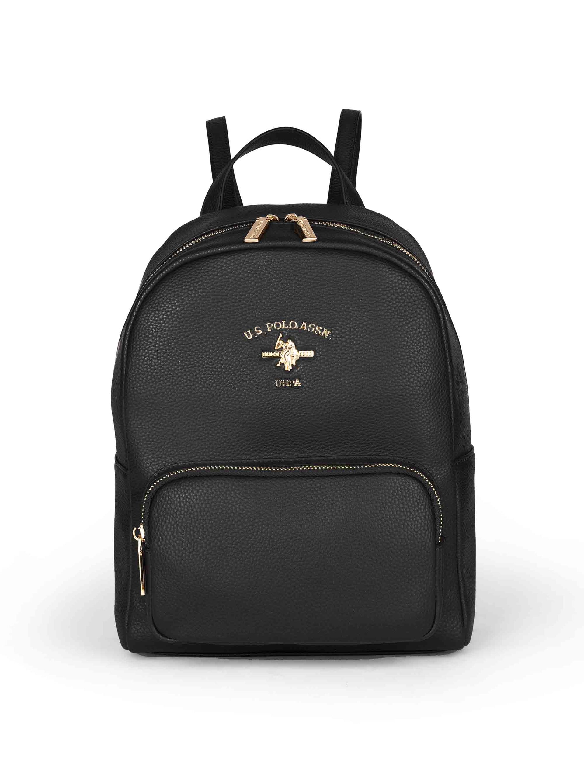 Stanford Women's Backpacks in Black Eco Leather