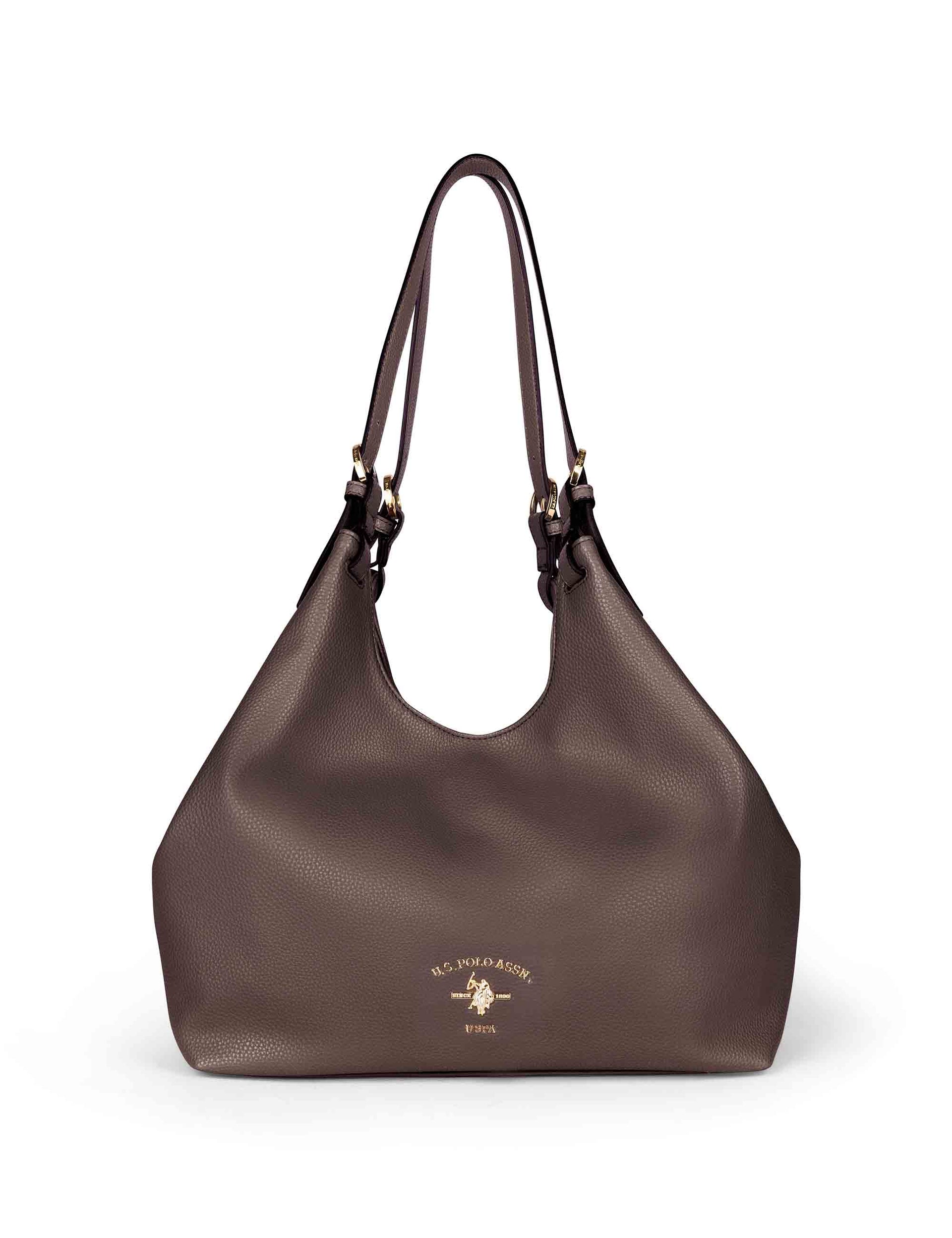 Stanford women's shopping bags in brown eco leather