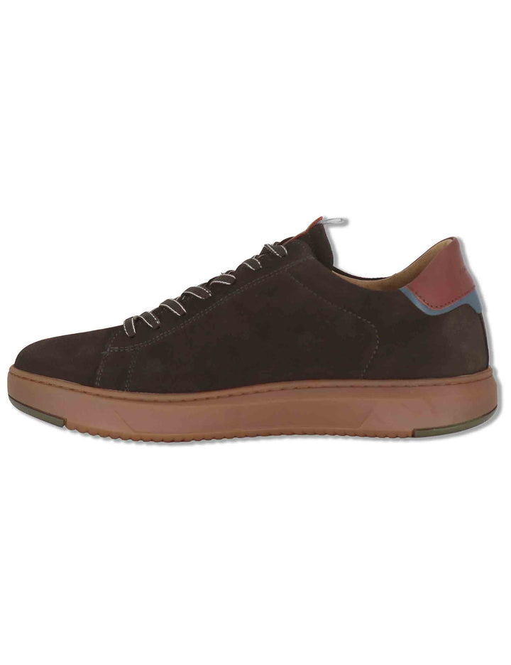 Sneakers uomo Aktif in camoscio marrone con fondo in gomma e sottopiede memory foam 13672 11296AM Ambitious 