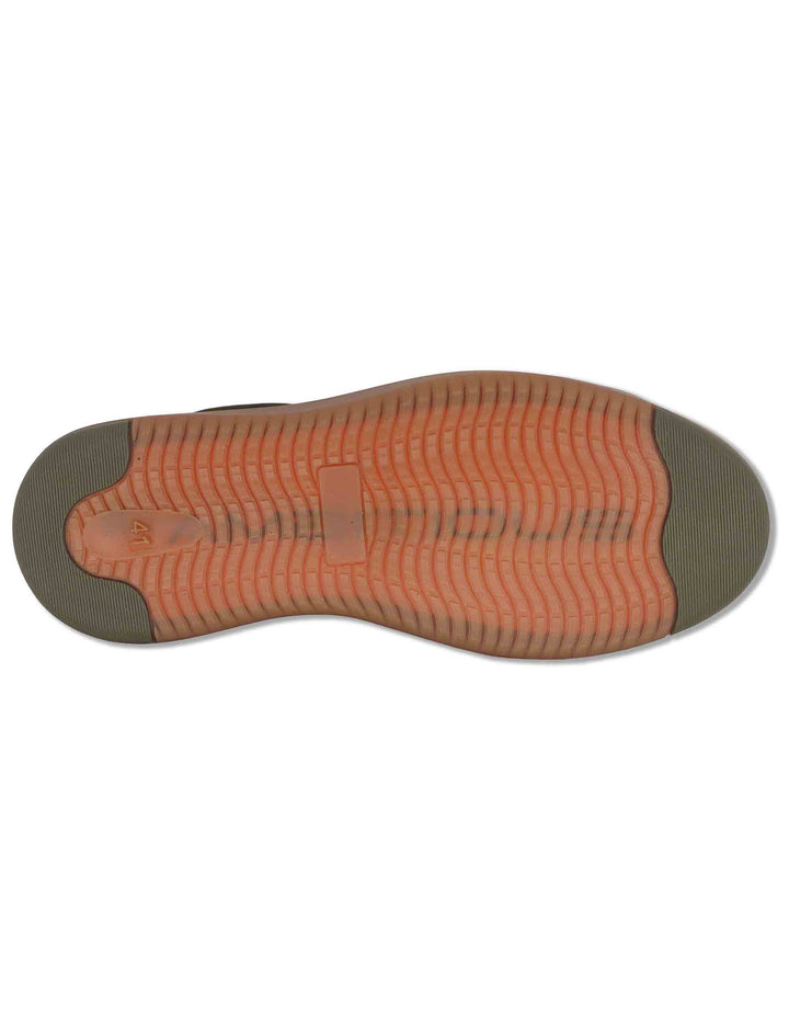 Sneakers uomo Aktif in camoscio marrone con fondo in gomma e sottopiede memory foam 13672 11296AM Ambitious 