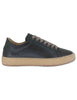 Sneakers Kelpe in pelle nera sottopiede memory foam Uomo 13971A 7523AM