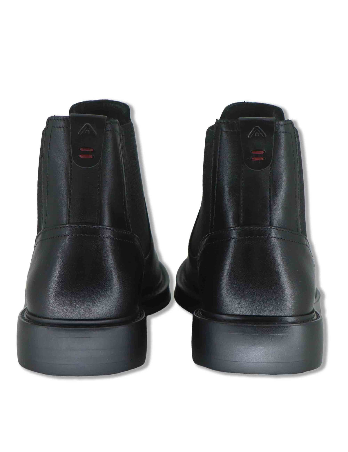 Stivaletti beatles uomo Smart in pelle nera con elastici laterali fondo in gomma e memory foam 14052 6583AM.1 Ambitious 