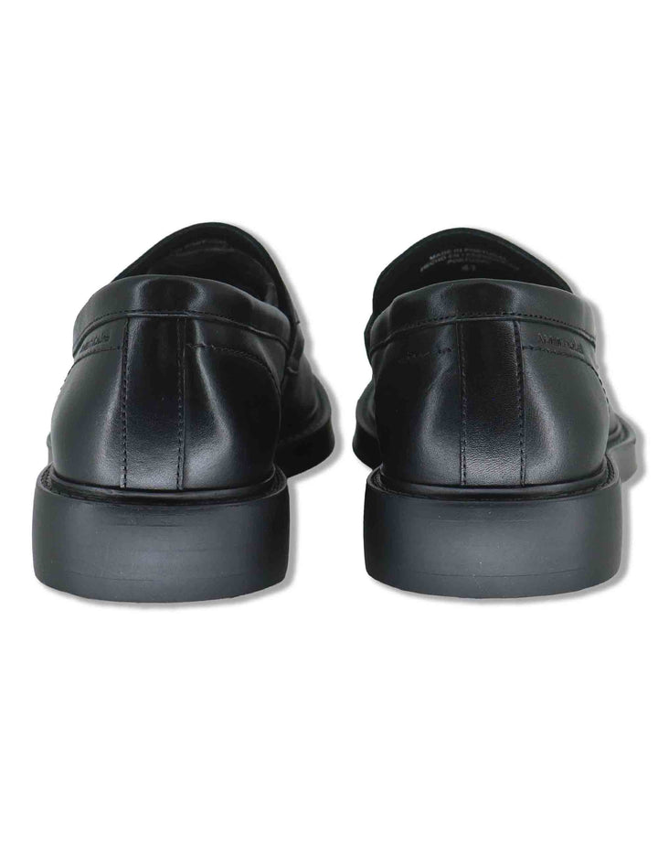 Mocassini uomo Smart in pelle nera con bendina e suola ultra leggera 14611 6583AM Ambitious 