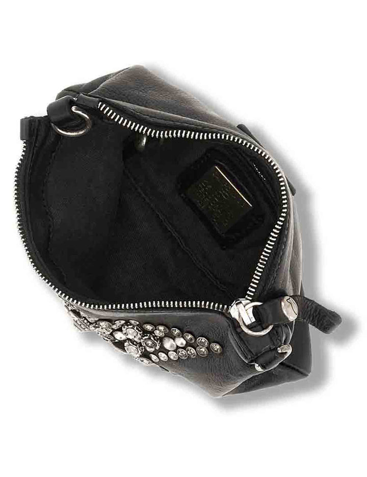 Borsa bustina donna Stella nera con borchie C005800ND X0173 C0001 Campomaggi 