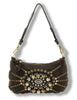 Monospalla Teresa moro con borchie e strass Donna C042760ND X3136 C1501