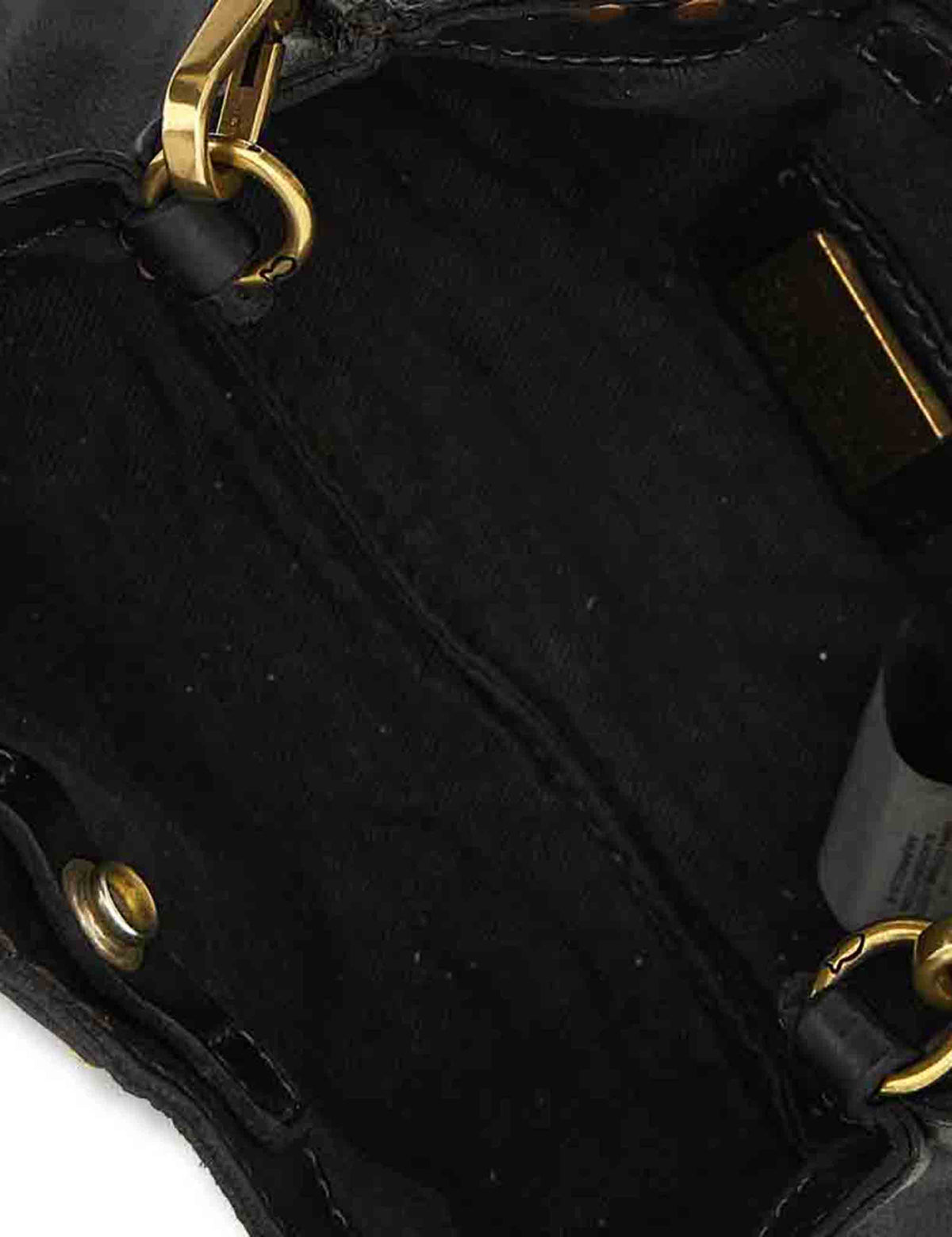 Borsa shopping mini donna Dafne Plus nera con borchie C045800ND X3112 C0001 Campomaggi 