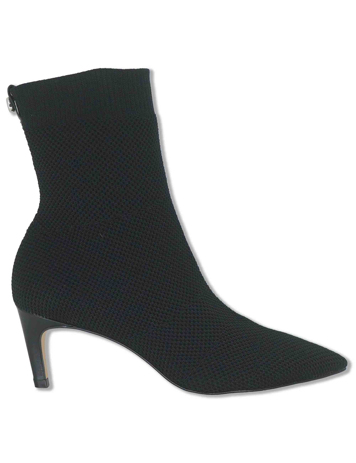 Stivaletti donna in tessuto elasticizzato nero con tacco alto 853025 200 Carrano 