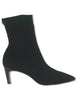 Stivaletti in tessuto elasticizzato nero Donna 853025 200