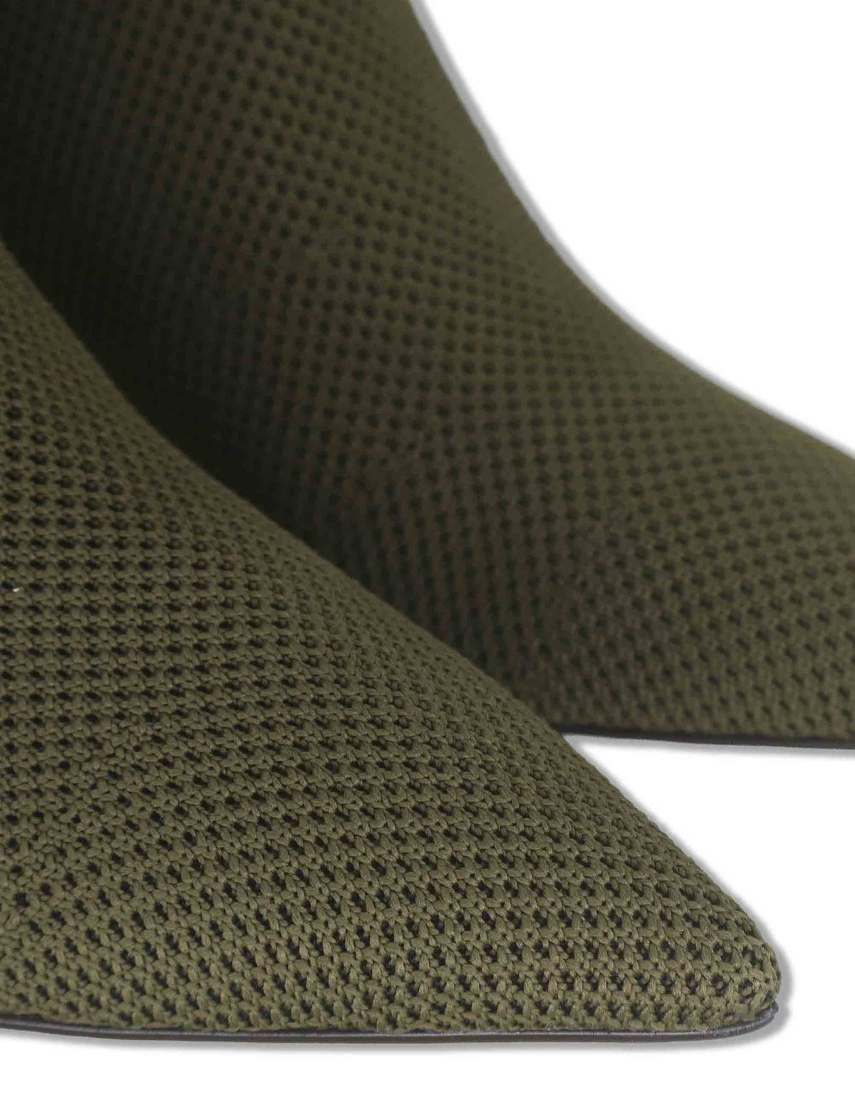 Stivaletti donna in tessuto elasticizzato verde con tacco alto 853025 521 Carrano 