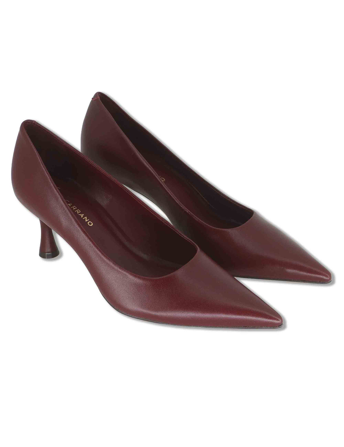 Decollete donna in pelle bordeaux tacco alto 986001 312 Carrano 