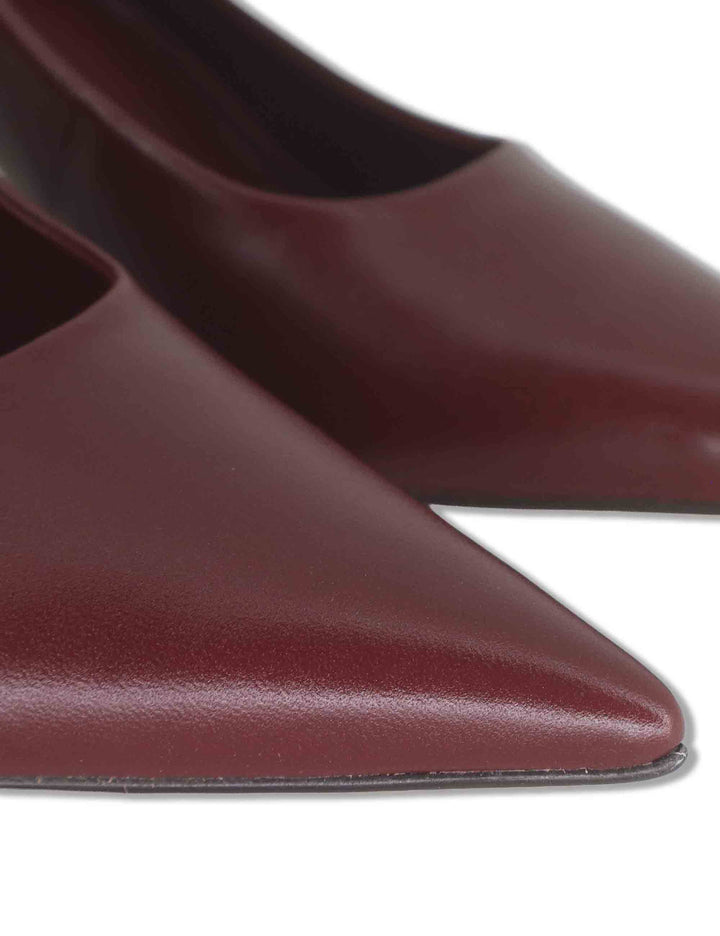 Decollete donna in pelle bordeaux tacco alto 986001 312 Carrano 