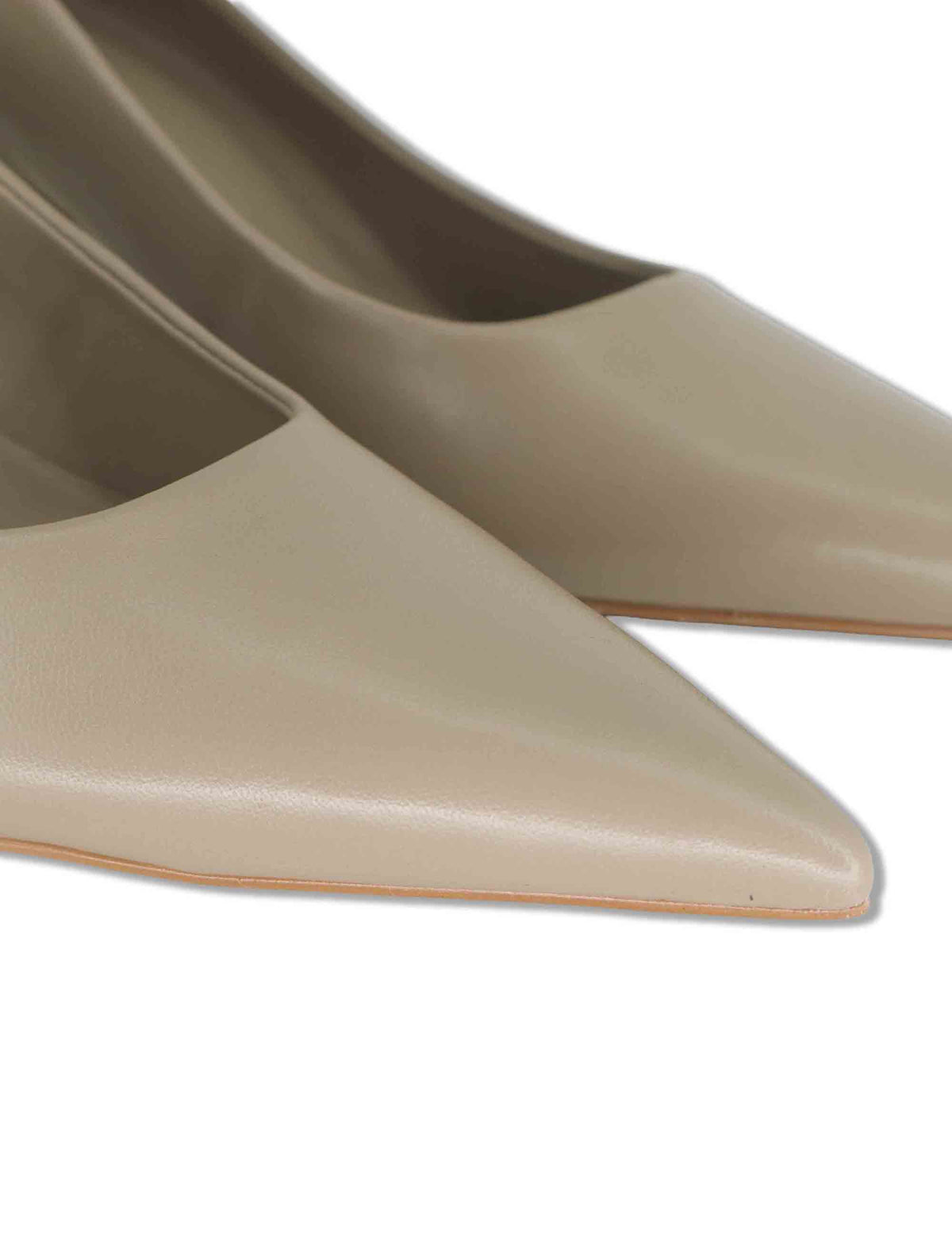 Decollete donna in pelle beige tacco alto 986001 811 Carrano 