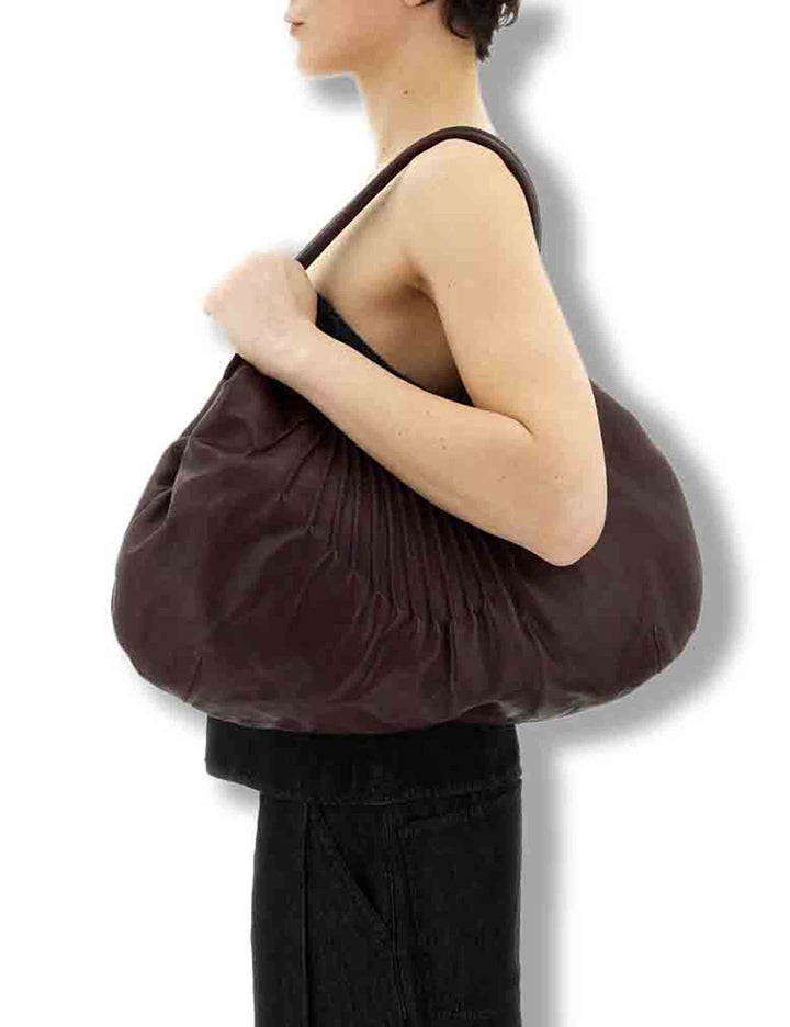 Borsa shopping donna Ornella prugna L013630ND X0093 C3507 Caterina Lucchi 