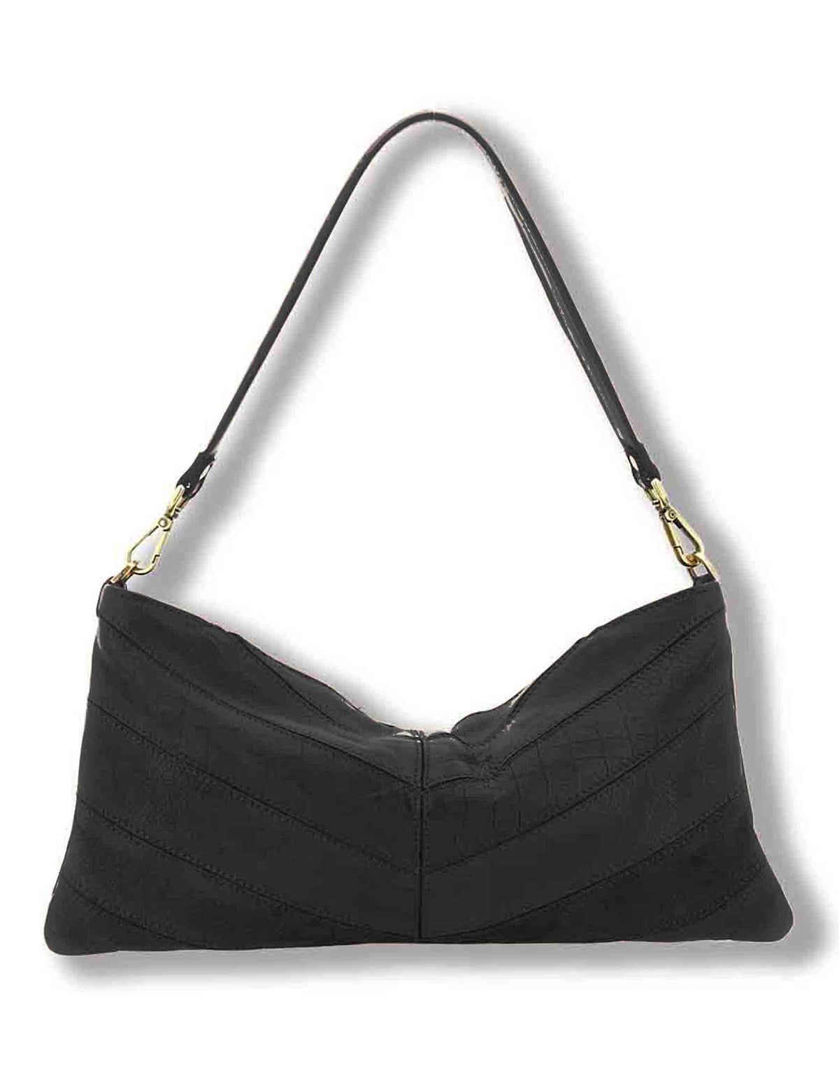 Pochette donna Nora nera in pelle multistampa L013750ND X3199 C0001 Caterina Lucchi 