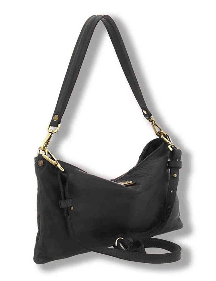 Pochette donna Nora nera in pelle multistampa L013750ND X3199 C0001 Caterina Lucchi 