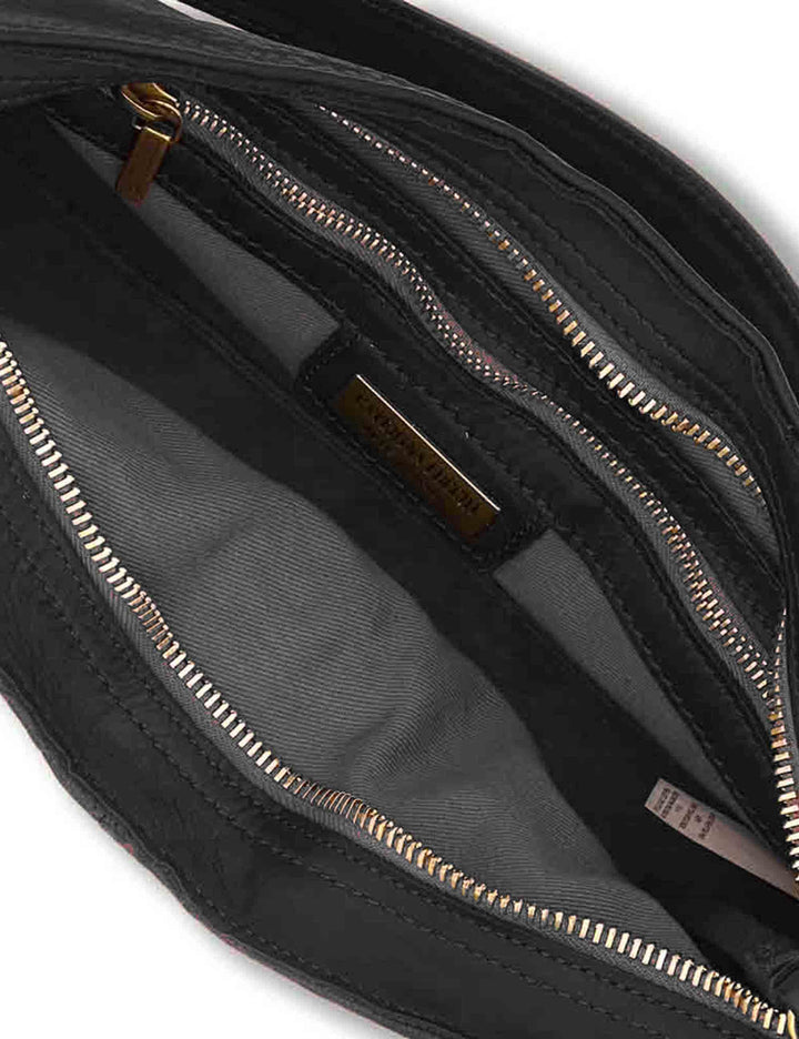 Pochette donna Nora nera in pelle multistampa L013750ND X3199 C0001 Caterina Lucchi 