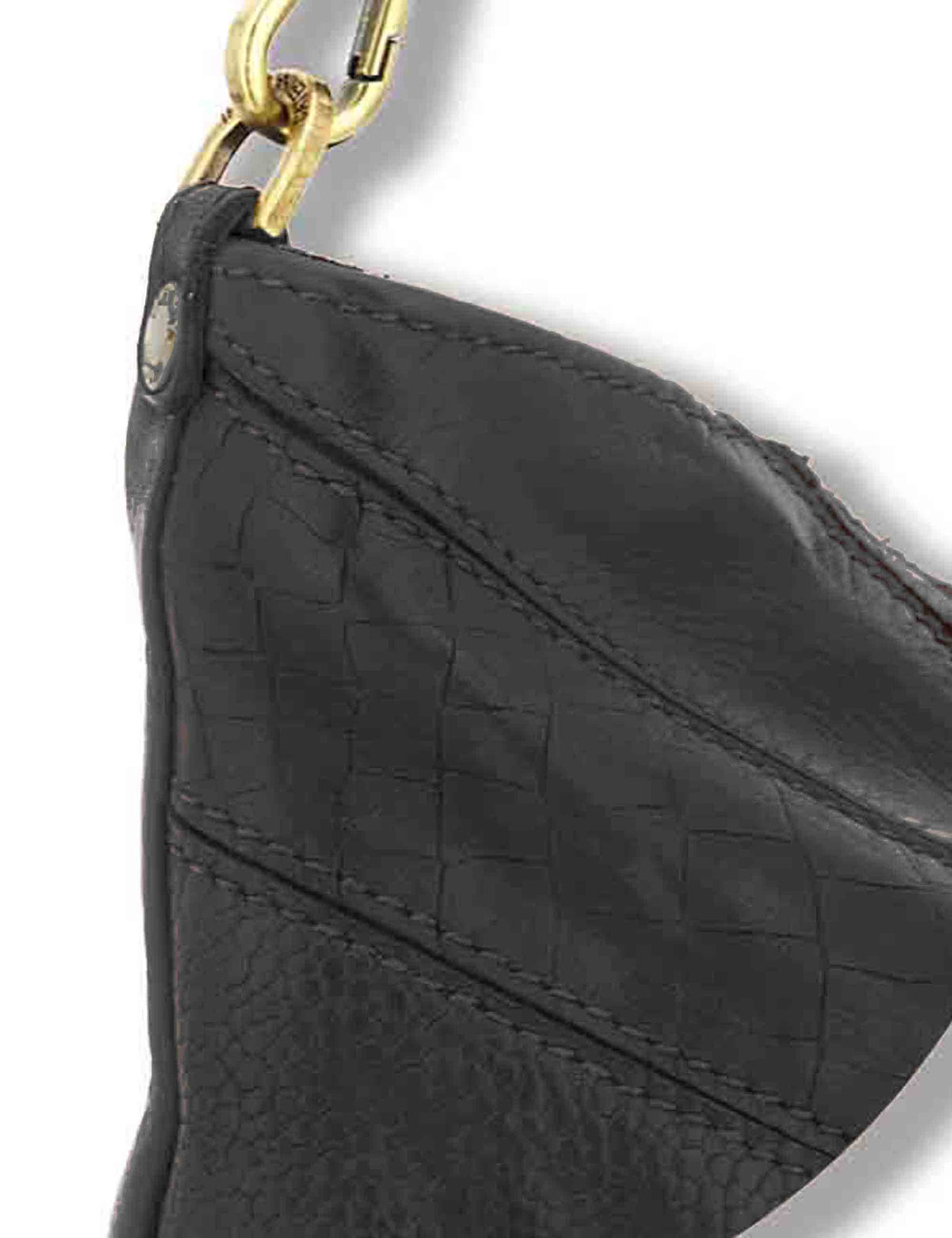 Pochette donna Nora nera in pelle multistampa L013750ND X3199 C0001 Caterina Lucchi 