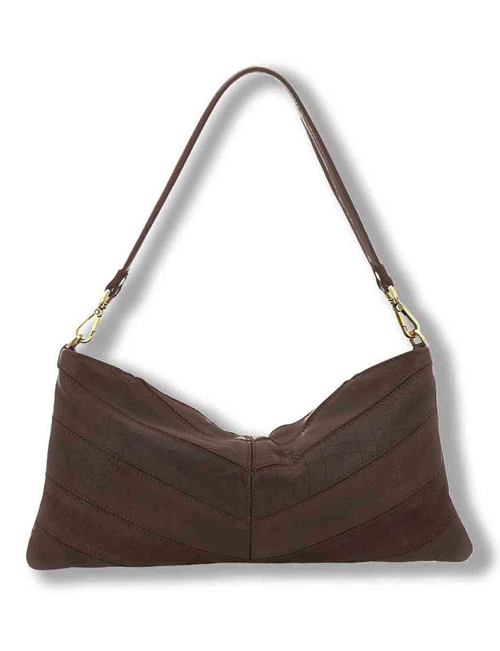 Pochette donna Nora moro in pelle multistampa L013750ND X3199 C1501 Caterina Lucchi 