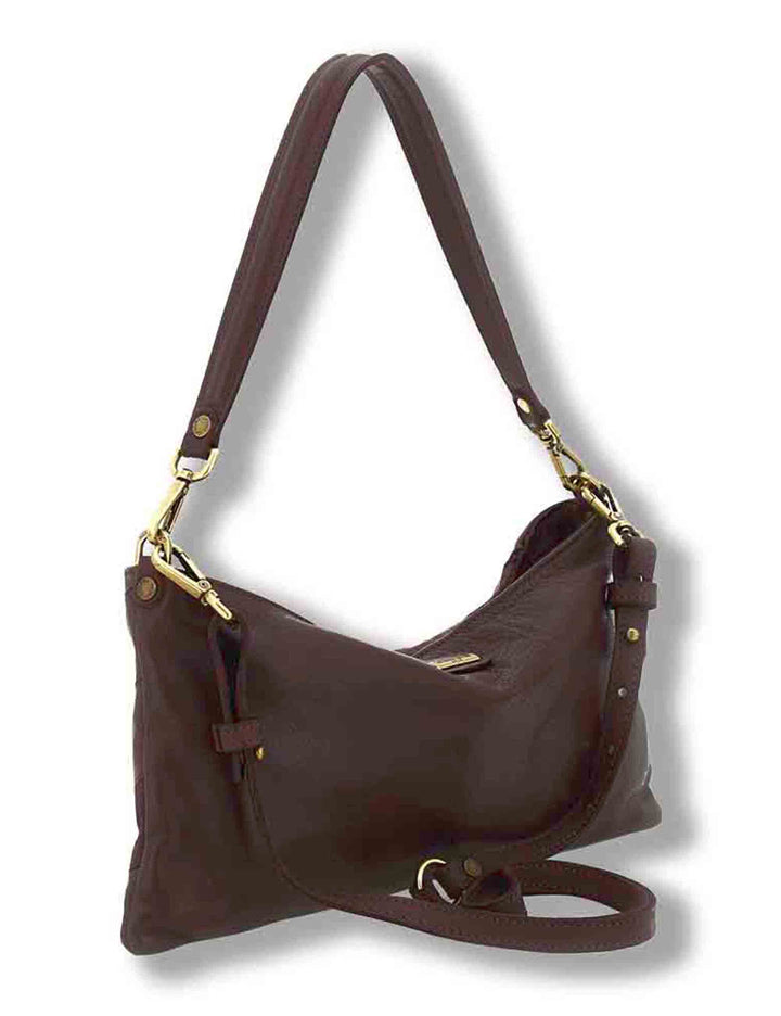 Pochette donna Nora moro in pelle multistampa L013750ND X3199 C1501 Caterina Lucchi 
