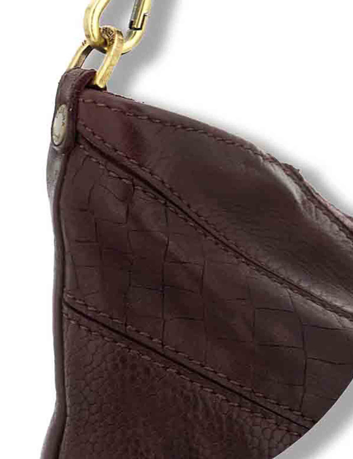 Pochette donna Nora prugna in pelle multistampa L013750ND X3199 C3507 Caterina Lucchi 