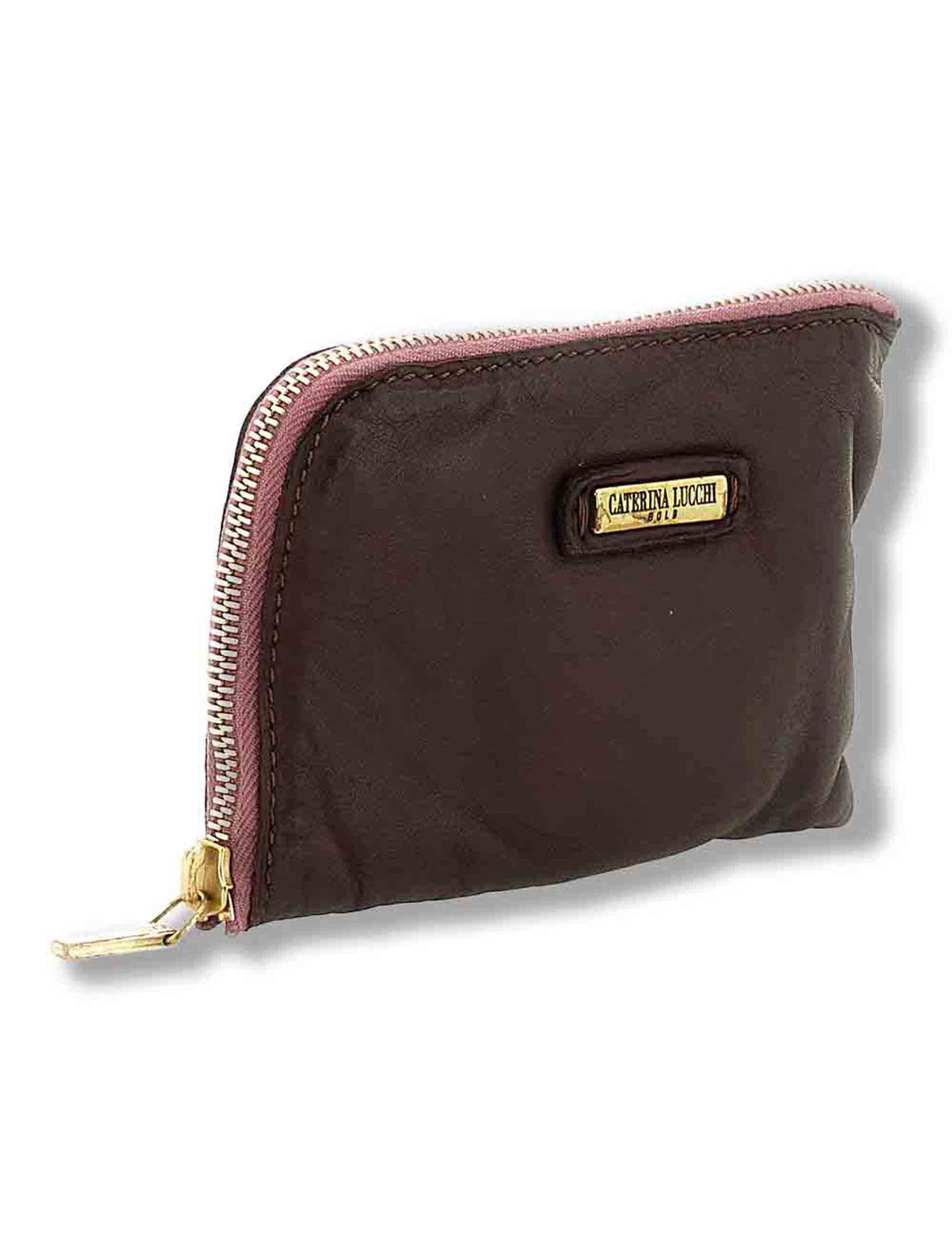 Portafoglio donna Dina prugna in pelle di vitello L013760ND X0093 C3507 Caterina Lucchi 