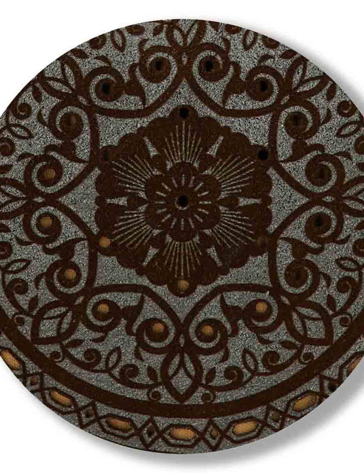 Borsa a tracolla donna Alida antracite in pelle di vitello laminato laserato L013770ND X3201 F0580 Caterina Lucchi 